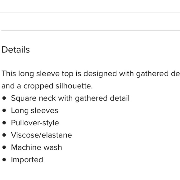 Topshop Crop Top - Picture 3 of 3